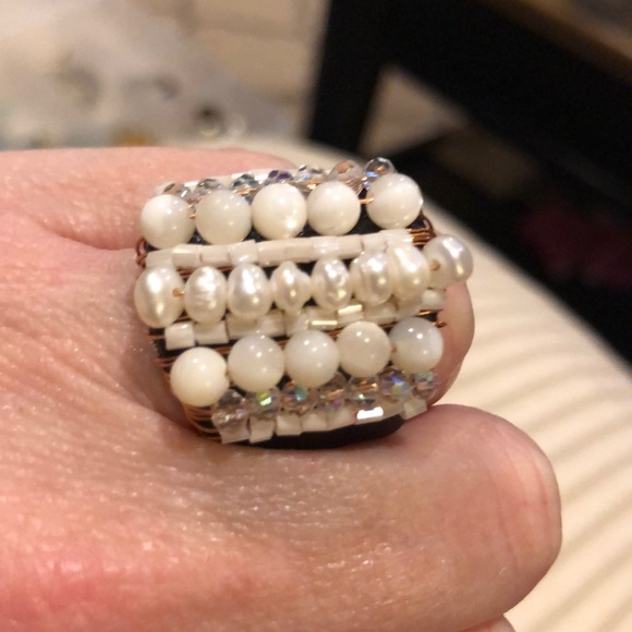 MULTI STONE RING - Picture 4 of 4